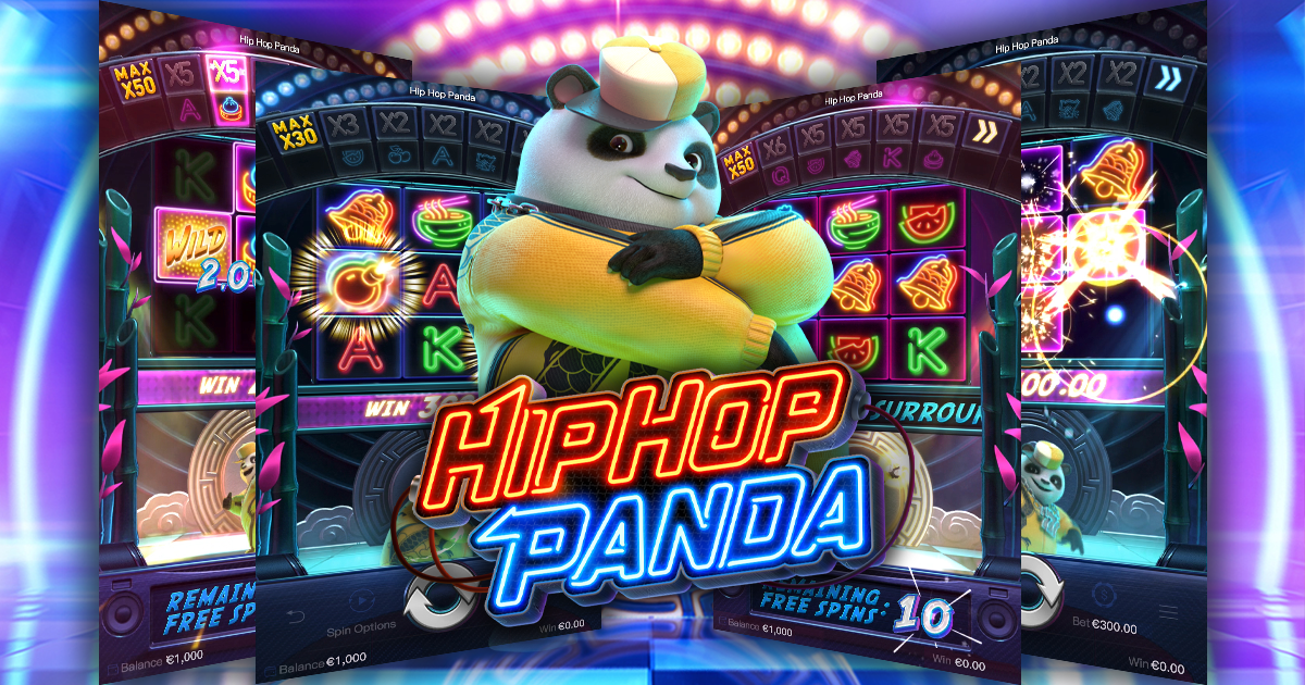 รีวิวสล็อต Hip Hop Panda