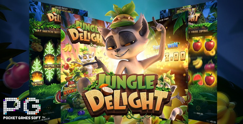 รีวิวสล็อต Jungle Delight เกม ความสุขของสัตว์ป่ามาดากัสก้า